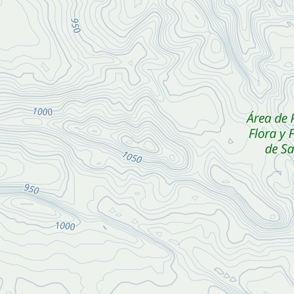 Map of Cerro Las Canoas