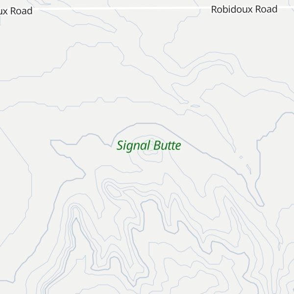 Map of Signal Butte