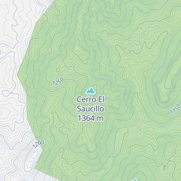Map of Cerro El Saucillo
