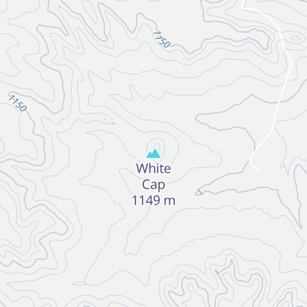 Map of White Cap