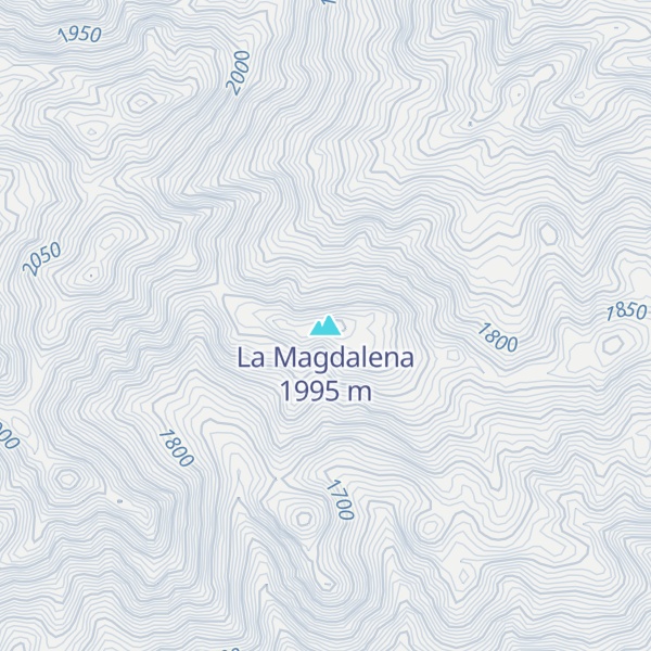 Map of La Magdalena