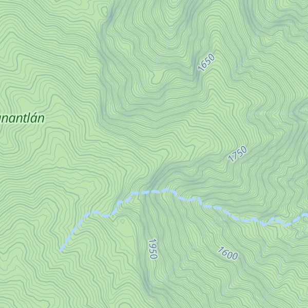 Map of Loma Ancha