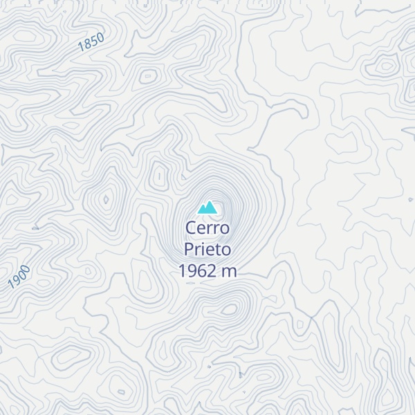 Map of Cerro Prieto