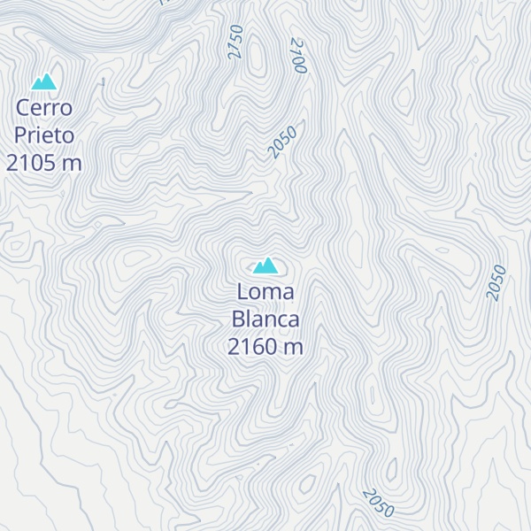 Map of Loma Blanca