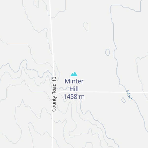 Map of Minter Hill