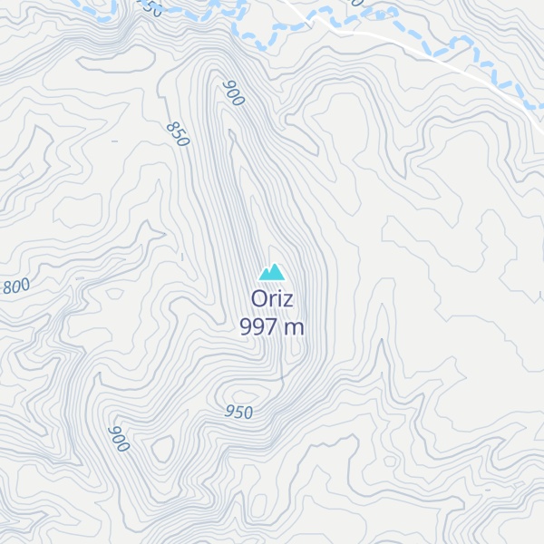 Map of Oriz