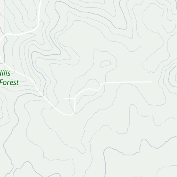 Map of Crows Nest Peak