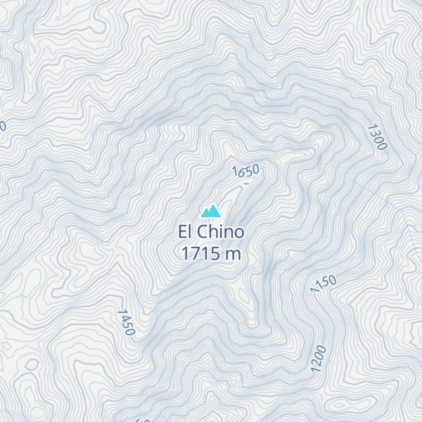 Map of El Chino