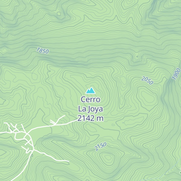 Map of Cerro La Joya