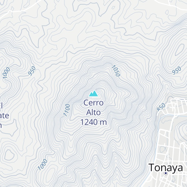 Map of Cerro Alto