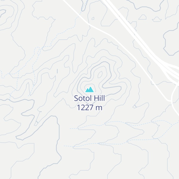 Map of Sotol Hill