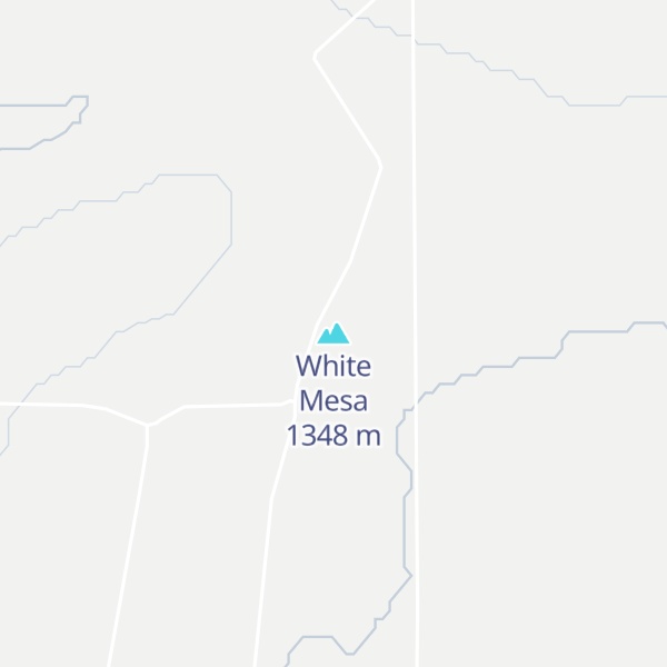 Map of White Mesa