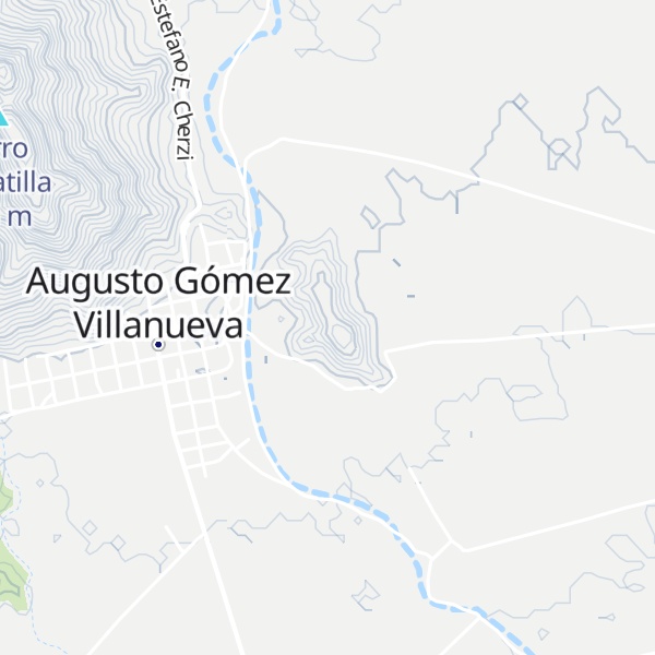 Map of Cerro El Divisadero