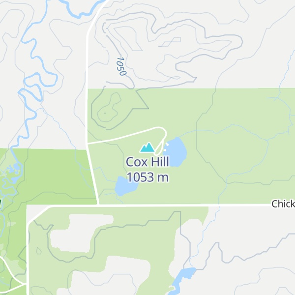 Map of Cox Hill