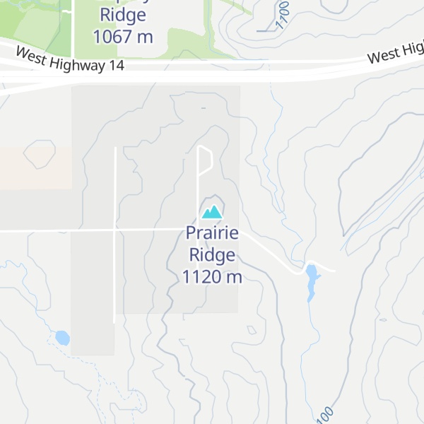 Map of Prairie Ridge