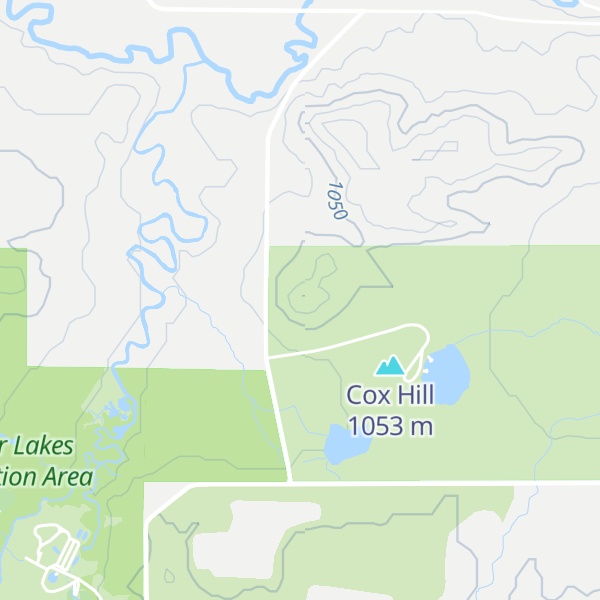 Map of Mud Butte