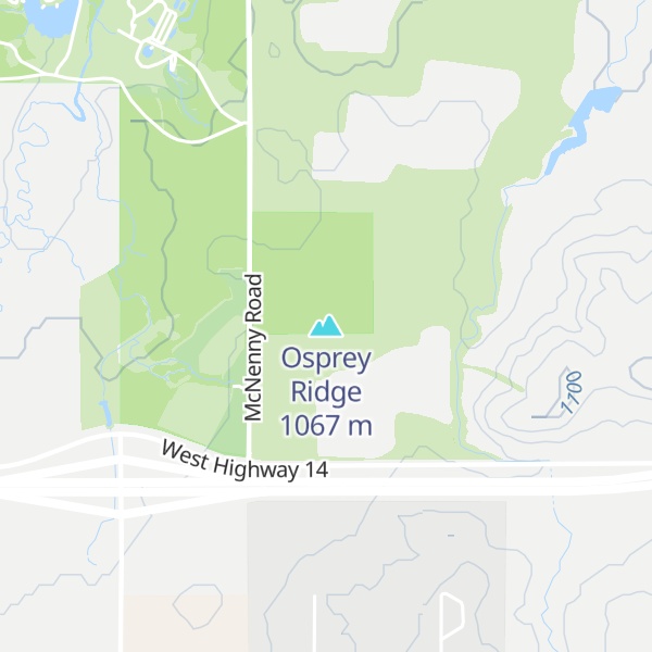 Map of Osprey Ridge