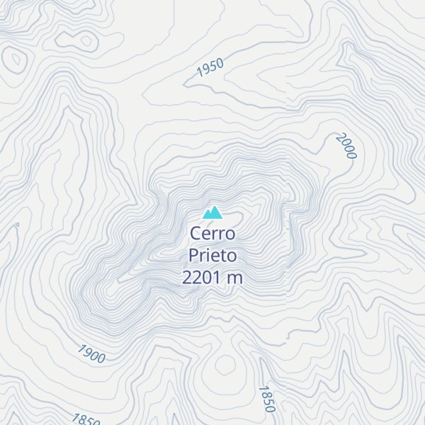 Map of Cerro Prieto