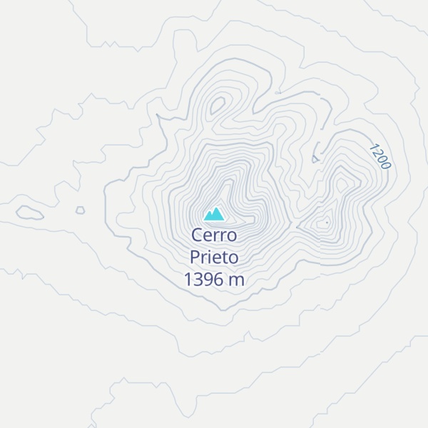 Map of Cerro Prieto