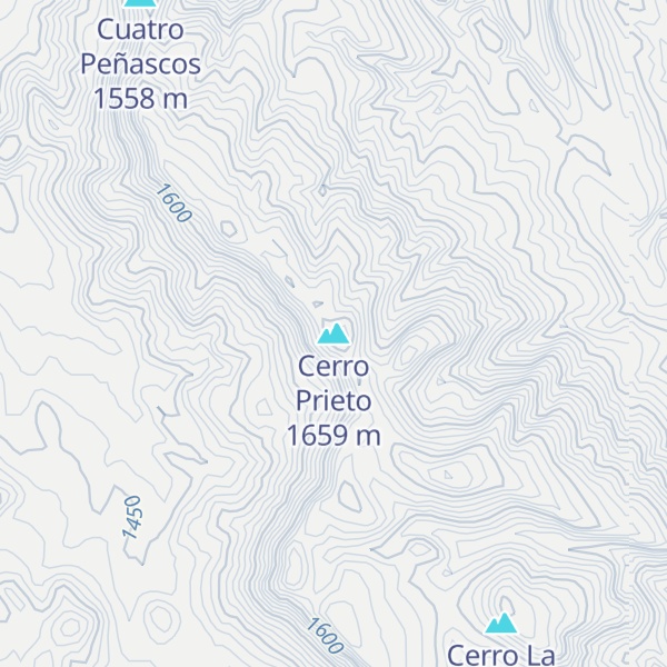 Map of Cerro Prieto