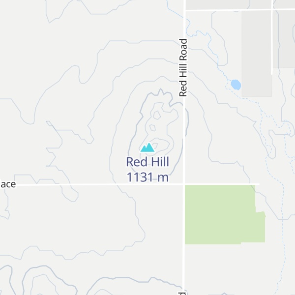 Map of Red Hill