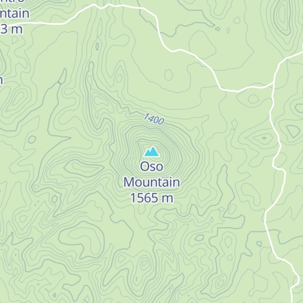 Map of Oso Mountain