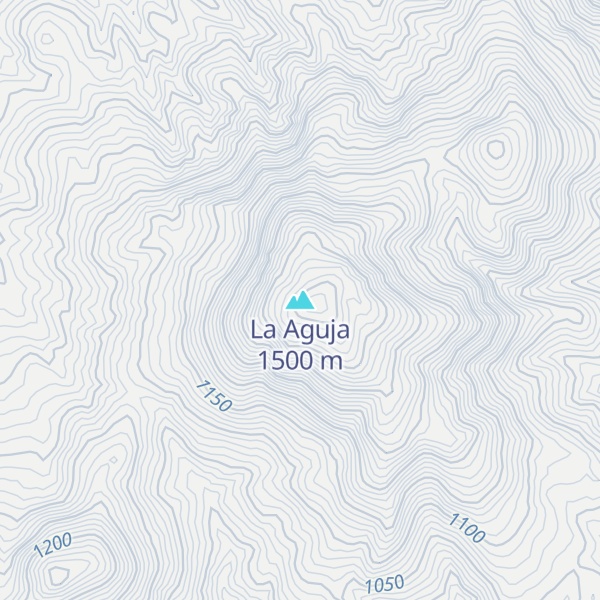 Map of La Aguja