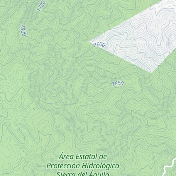 Map of Cerro La Estacada