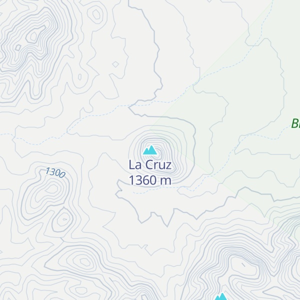 Map of La Cruz