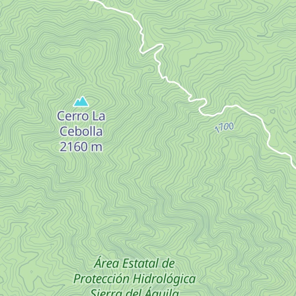 Map of Cerro la Calabaza