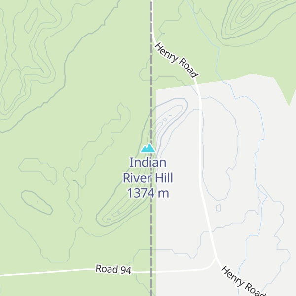 Map of Indian River Hill
