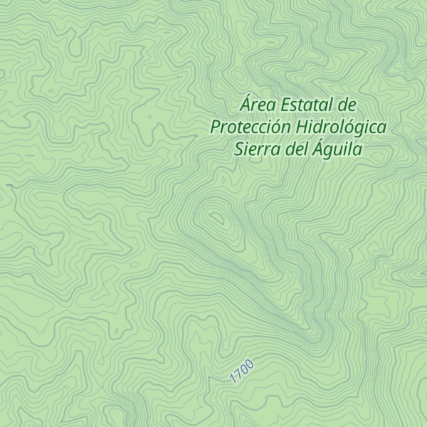 Map of Cerro Blanco