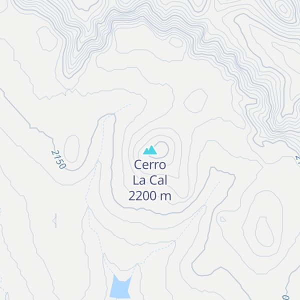 Map of Cerro La Cal