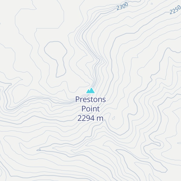 Map of Prestons Point
