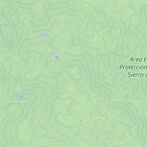 Map of Cerro El Naranjo
