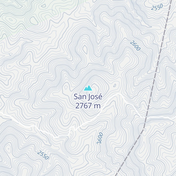 Map of San José