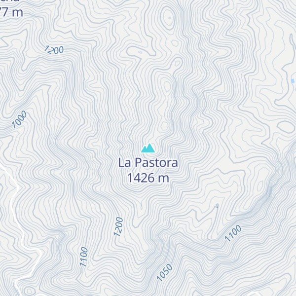 Map of La Pastora
