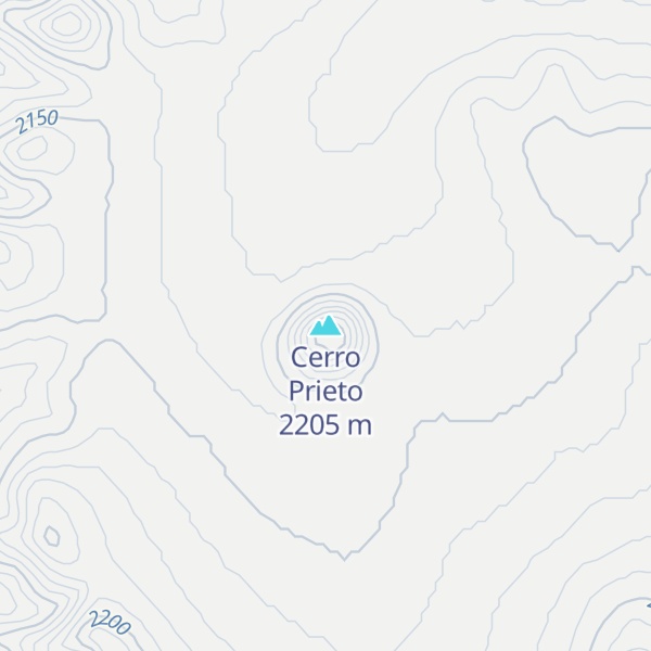 Map of Cerro Prieto