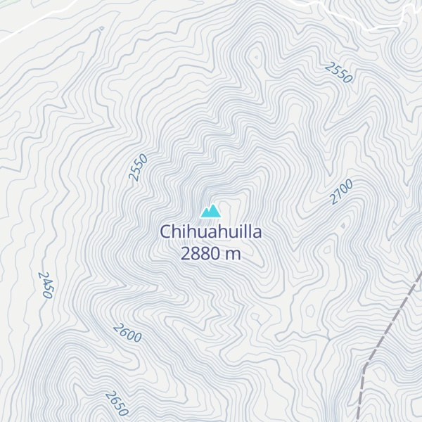 Map of Chihuahuilla