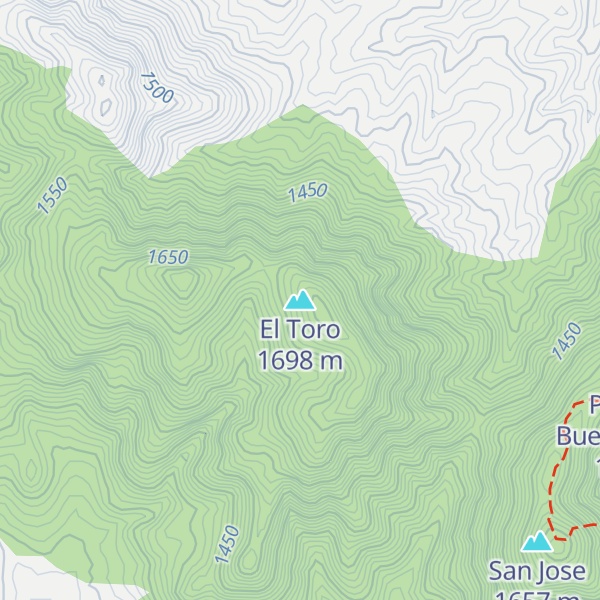 Map of El Toro