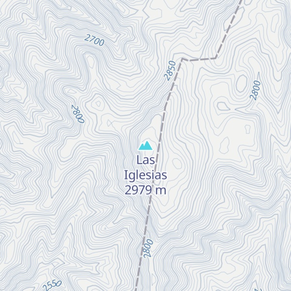 Map of Las Iglesias