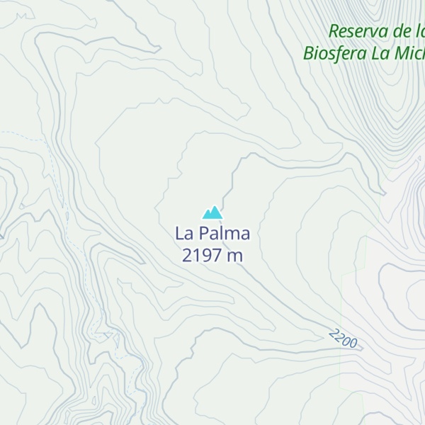 Map of La Palma