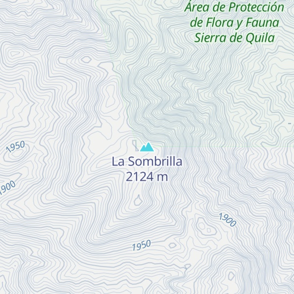 Map of La Sombrilla