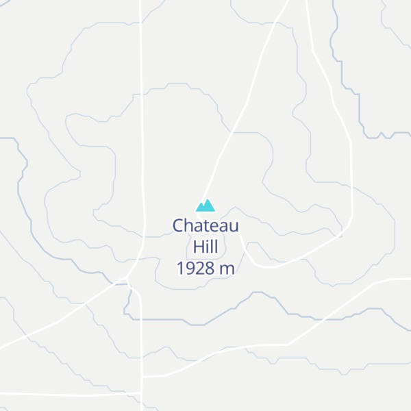 Map of Chateau Hill