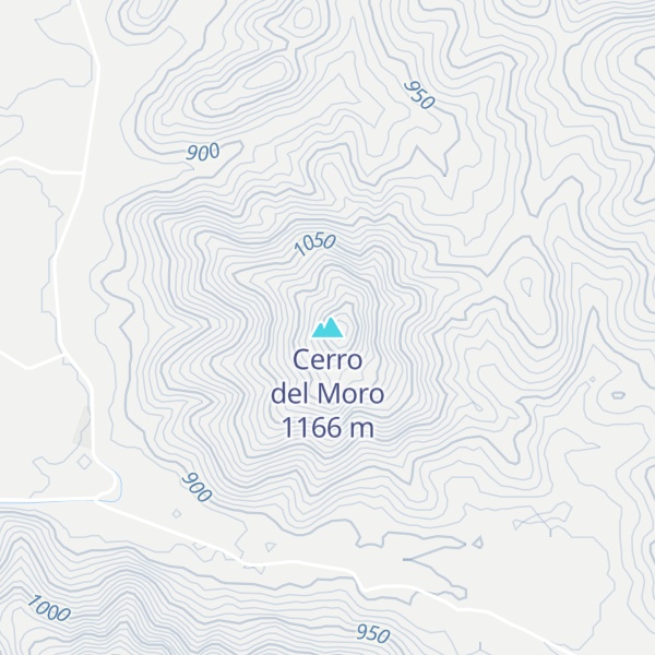 Map of Cerro del Moro