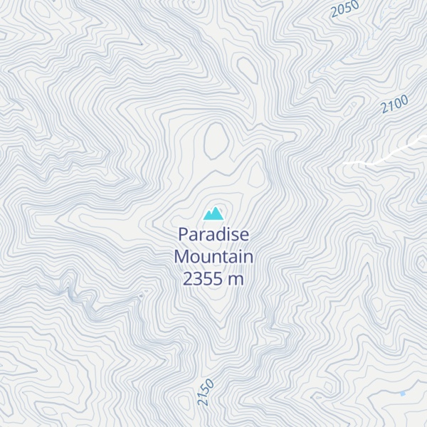Map of Paradise Mountain