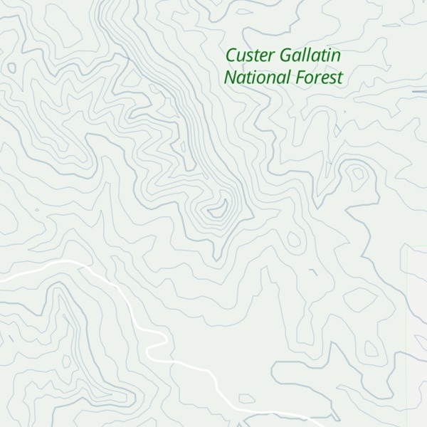 Map of Stormy Butte