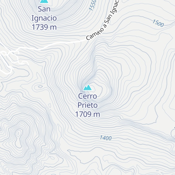 Map of Cerro Prieto