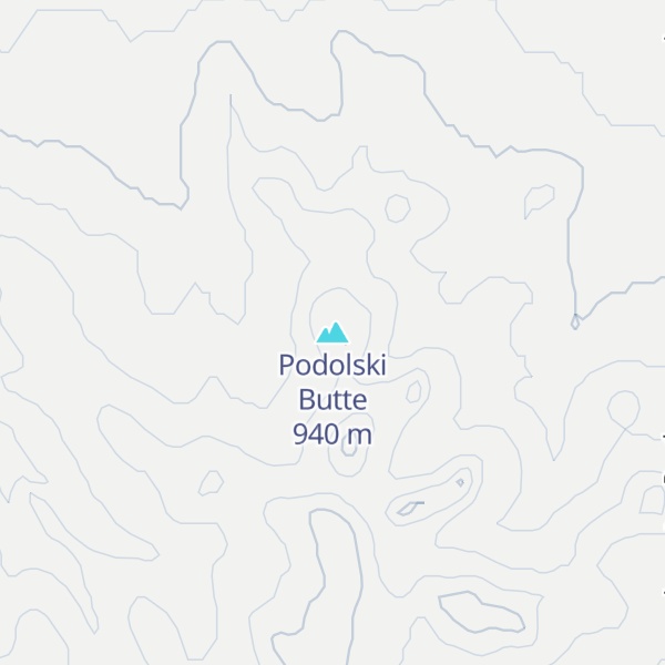Map of Podolski Butte