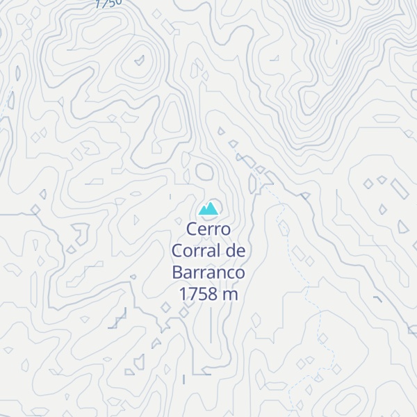 Map of Cerro Corral de Barranco